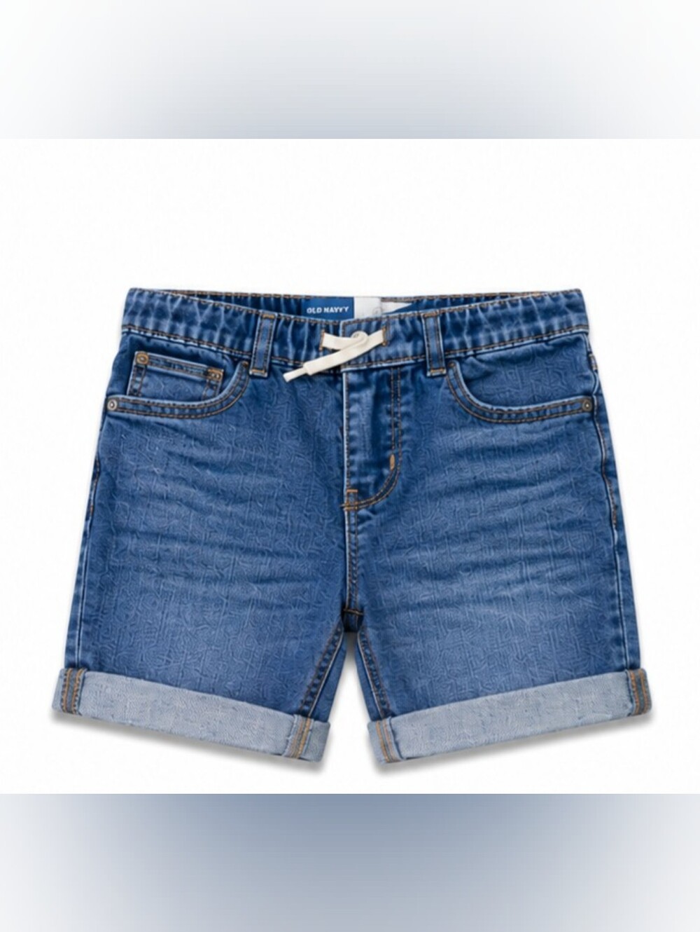 Old Navy Toddler Girls Stretch Denim Cuffed Shorts – 3T